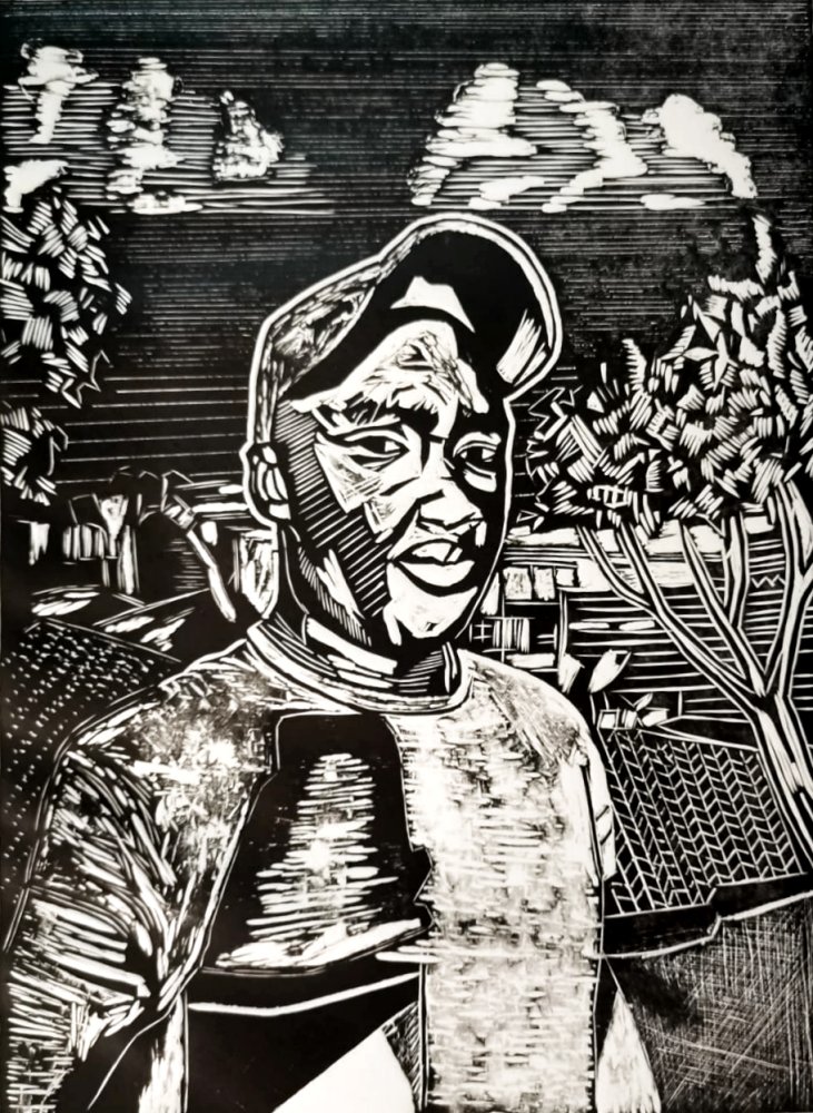 Pat Monarang - Self-portrait 1